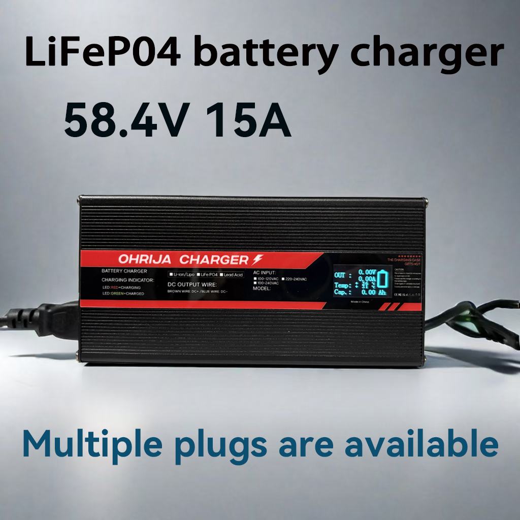 84V 20A Smart Charger - OHRIJA 58.4V 15A High Power Fast
