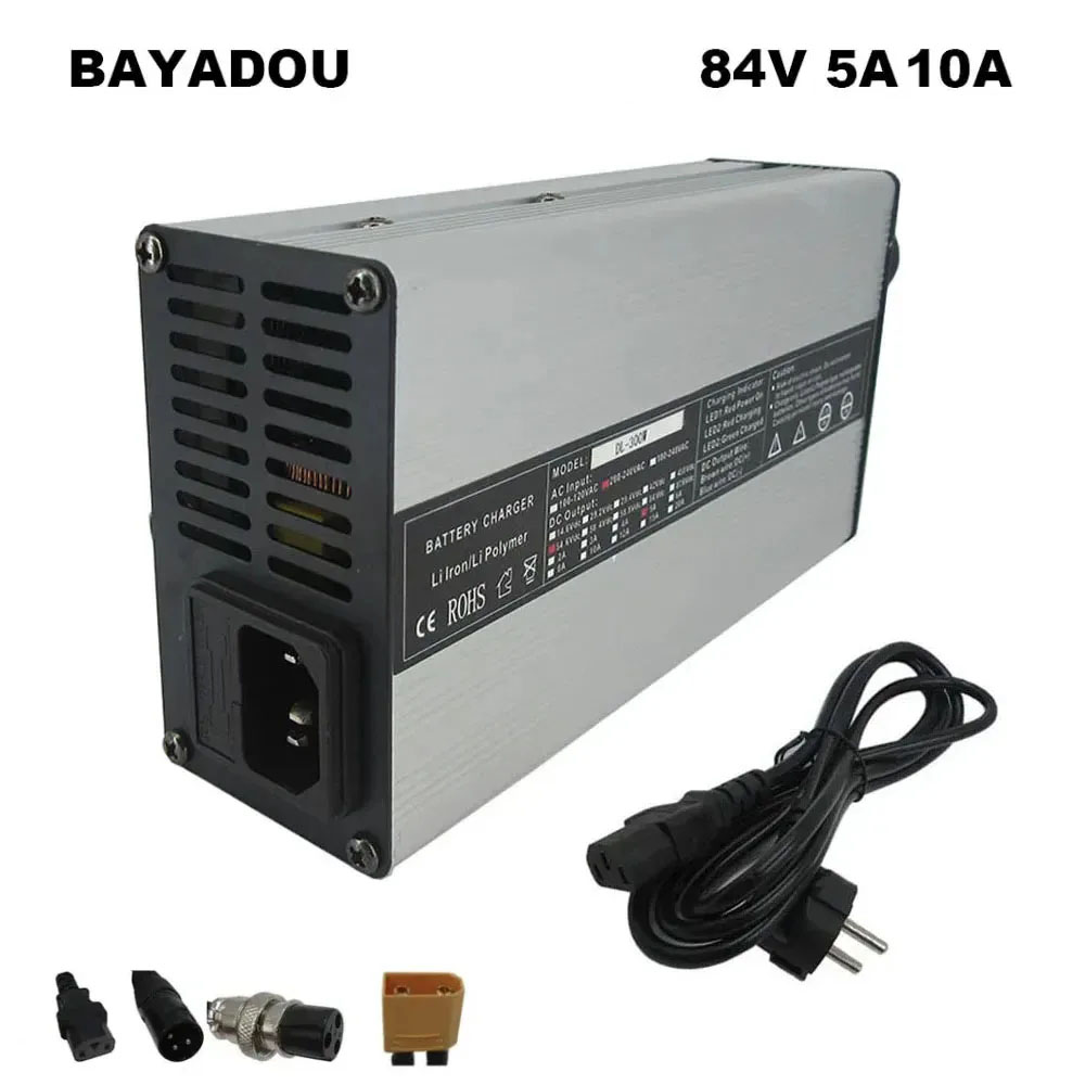 84V 20A Smart Charger - 72 V 3A 4A 5A 8A