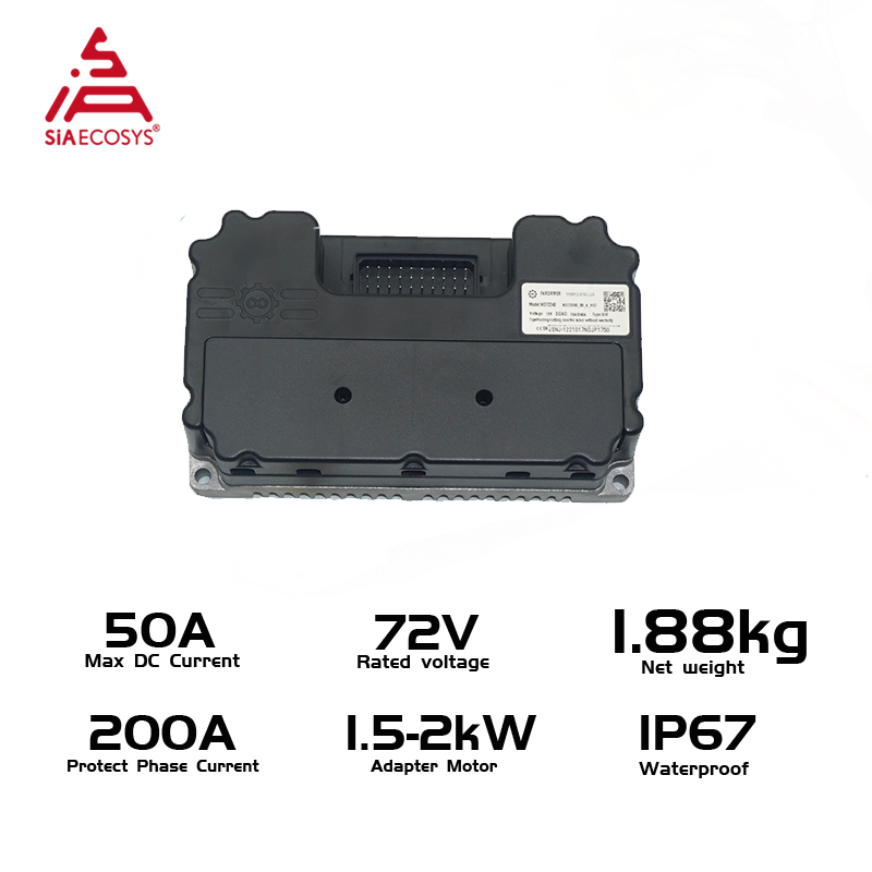 FARDRIVER SIAYQ7250 72V 50A Co - đánh giá và giá Kelly Kls7230S Controller