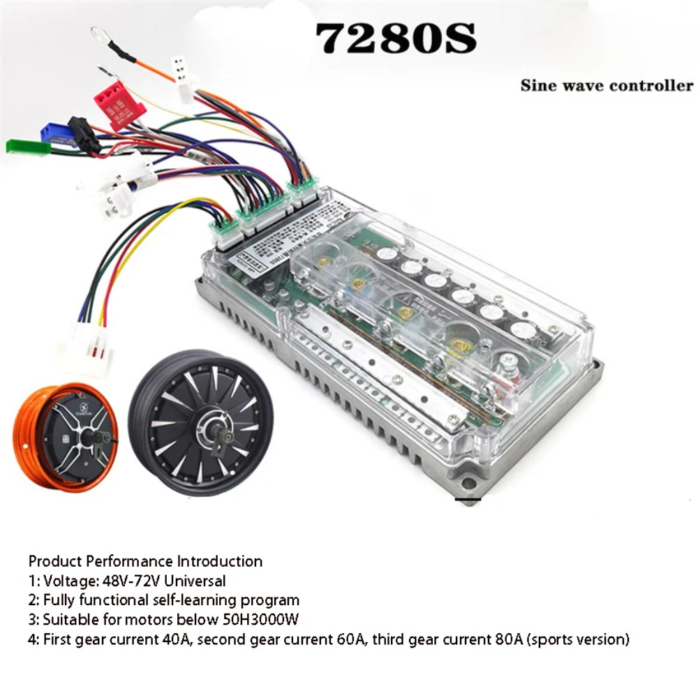 7255S/7280S Sine Wave The Thir - đánh giá và giá Kelly Kls7230S Controller