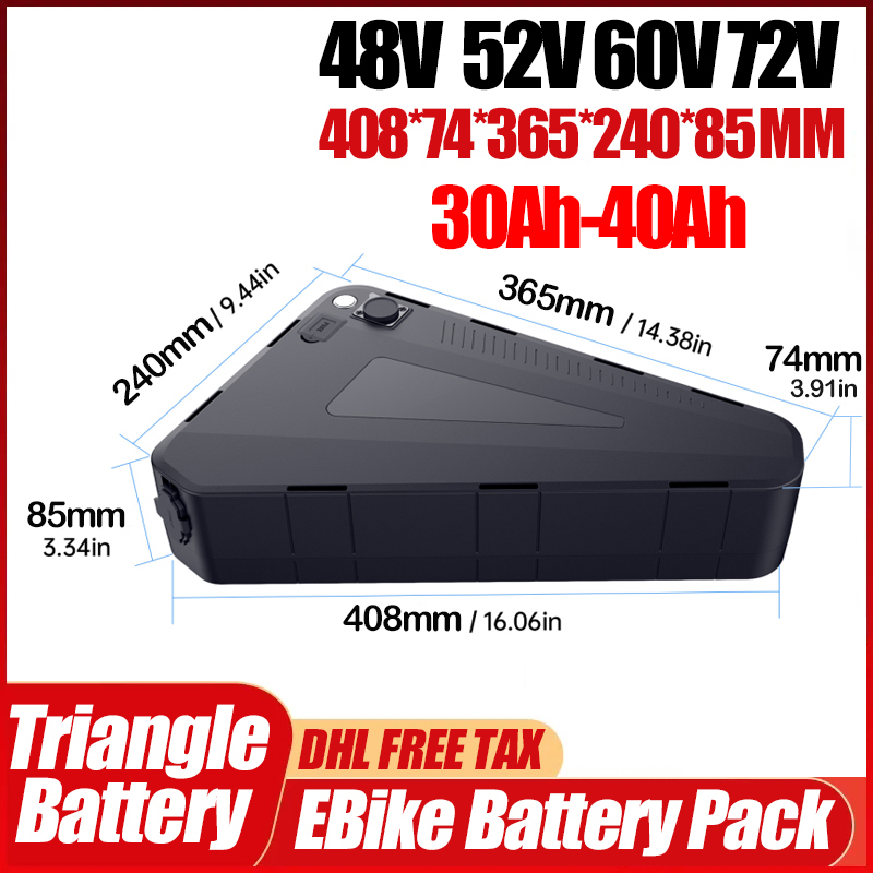 Electric Bicycle 60v 72v 3000w - đánh giá và giá 72V 50Ah 21700 Lithium Battery