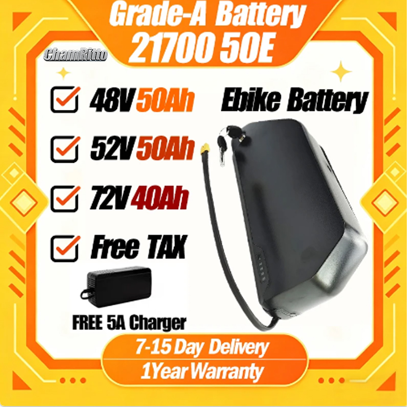Polly Electric bicycle bike ba - đánh giá và giá 72V 50Ah 21700 Lithium Battery