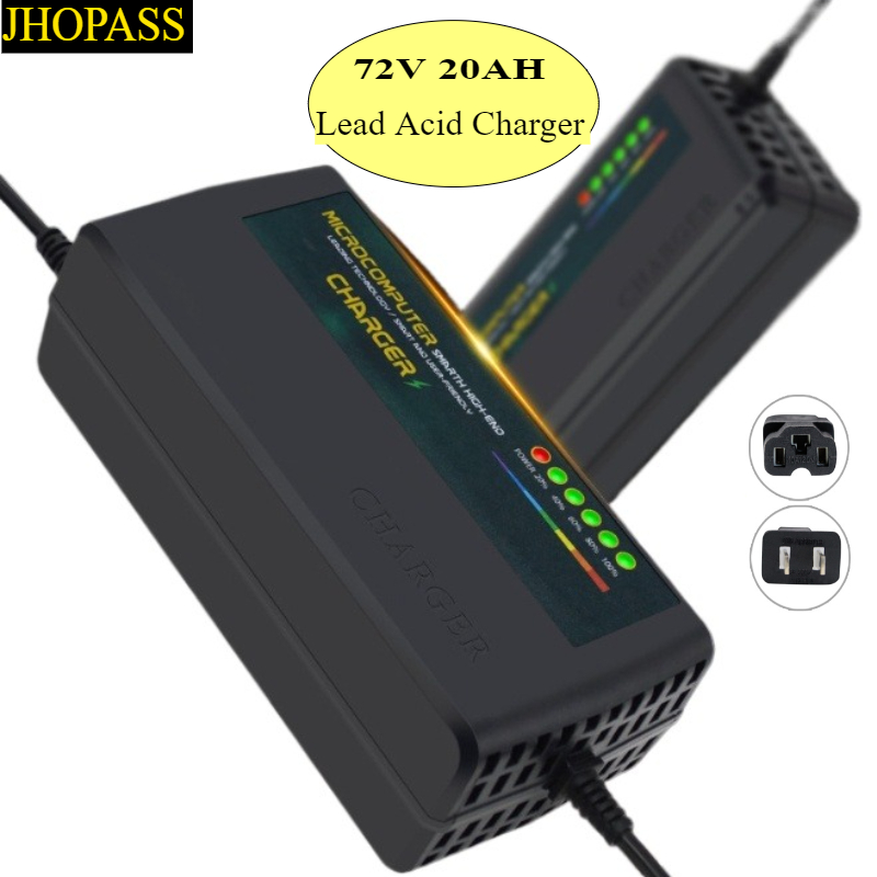 72V 20AH Smart HD LED AGM GEL  - đánh giá và giá 84V 20A Smart Charger