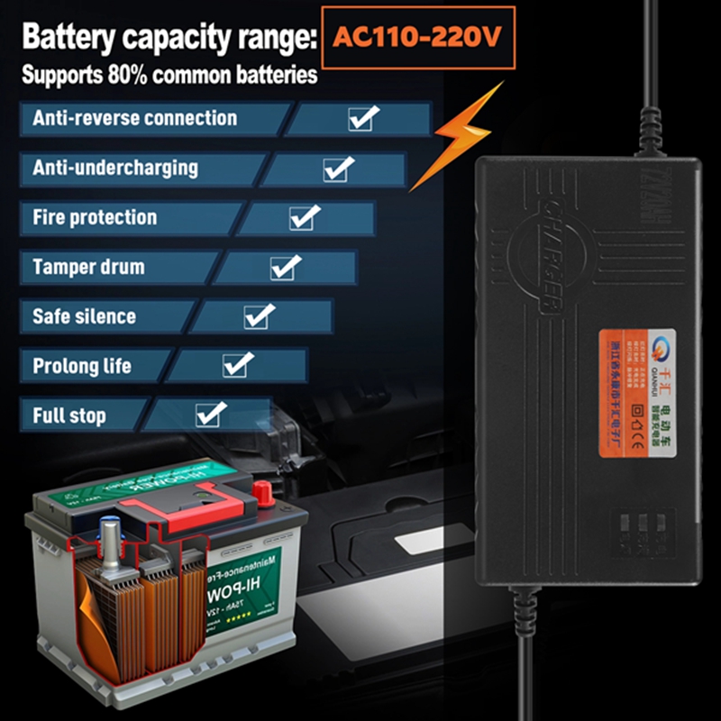 T82C Hot Sale-72V 20AH Motorcy - đánh giá và giá 84V 20A Smart Charger