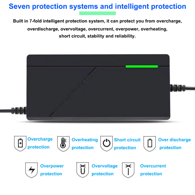 36V 48V 60V 72V Charger 2A 5A  - đánh giá và giá 84V 20A Smart Charger